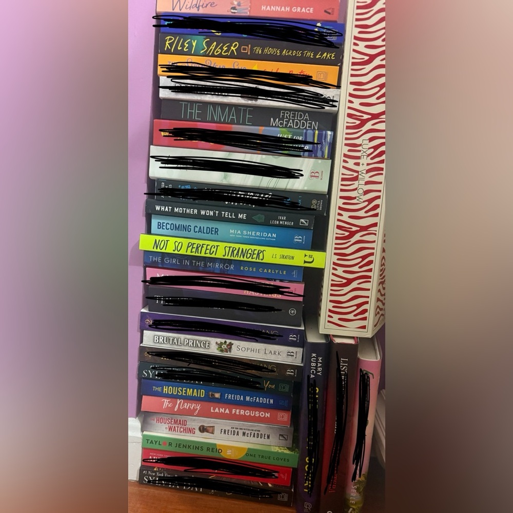 Romance & thriller books
